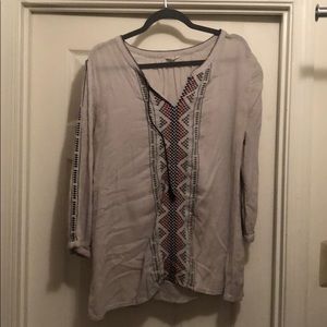 X-Large Caslon Long Sleeve Bohemian